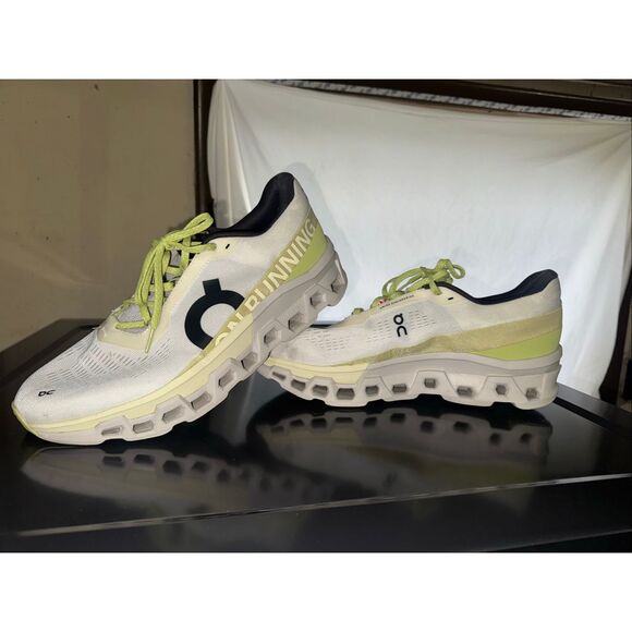 On Cloudmonster 2 Running Shoes Undyed/Zest 3ME10122260 Men’s Size 13 main image 7